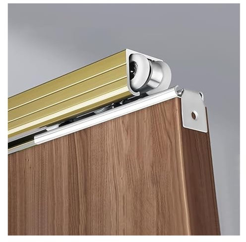Binario per porta scorrevole Kit Ferramenta For Porte Scorrevoli A Scomparsa Commerciali, Binario For Porta Scorrevole For Armadio Da 40, 48, 52, 60, 72, 88, 96, 110, 112, 120 Pollici, Binari For Port
