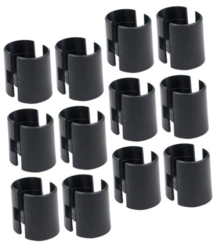 NUOBESTY 32stücke Drahtregalklammern Für Metallregale Kunststoff Regalklammern Befestigungsschellen Für Drahtregal Leicht Und Langlebig Für Post-