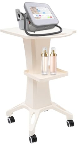 DHQCQL Carro de peluquería ABS con ruedas para instrumentos de belleza, carrito médico y carrito de trabajo para salones de belleza
