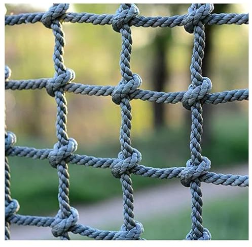 YMXBHN Climbing Cargo Net for Kids Outdoor,Playground Accessories Climbing Net,Swingset for Jungle Gyms Playground Obstacle Course Training,500x500cm