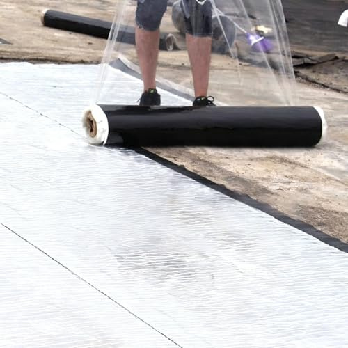 Bitumenband Selbstklebend - Dach Reparaturband, Bitumen Aluband Reparaturband Dichtband Selbstklebend, Dachdichtungsband für Wände Dächer Böden Loft Garten(50 x 100 cm)