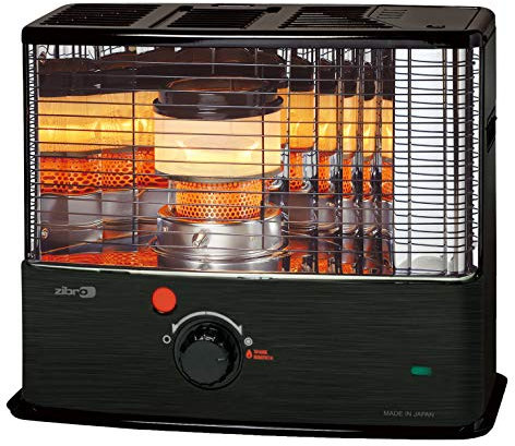 ZIBRO RS-32, Tragbarer mechanischer Heizlüfter, japanische Spitzenqualität, heizt bis zu 44 Quadratmeter, keine Installation erforderlich, Leistung 3200 W