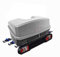 Ménabo Race 3 Kupplungsträger Fahrradträger 3Räder klappbar QuickStop + Nekkar Gepäckbox Silber