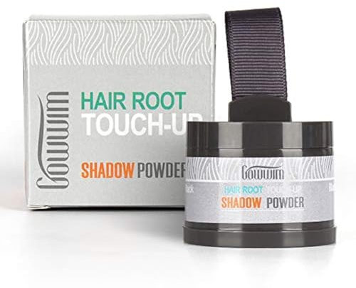 gowwim Root Touch Up,Hair Powder Hairline Color Shadow,Instantly Root Concealer Powder to Cover Up Roots,0.14oz,4g.
