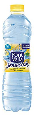 AGUA MINEERAL FONT VELLA SENSACIÓN LIMÓN + LIMA PET 1.25 (CAJA DE 6 BOTELLAS)