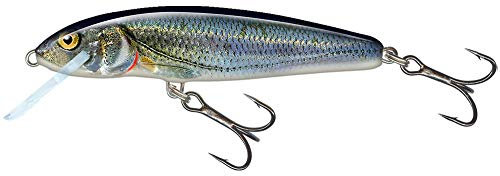 Salmo Minnow Wobbler, Farben:Spirlin, Länge/Gewicht/Laufverhalten/Tauchtiefe:5cm / 3g / schwimmend / 0.5-1.0m