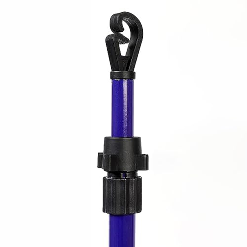 SASONS® 1 X HEAVY DUTY TELESCOPIC CLOTHESLINE SUPPORT POLE WASHING LINE ADJUSTABLE PROP HOME GARDEN CLOTHING LINE LAUNDRY SUPPORT EXTENDABLE 2.5m/8.20Ft (1 Prop)