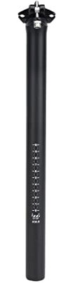 RongXuan Tige de selle de vélo 27,2 30,8 31,6 350 mm de longueur en carbone pour vélo électrique, VTT, trekking, vélo de ville (27,2 x 350 mm)
