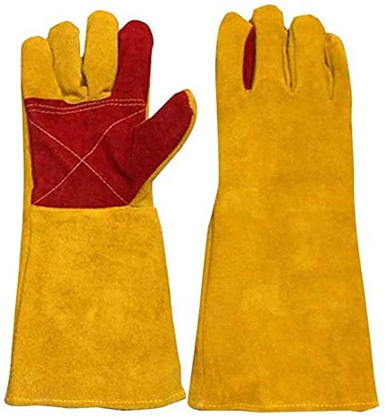 Hitze-/feuerbeständige Handschuhe, Gartenhandschuhe, Arbeitshandschuhe, Schweißhandschuhe, hitzebeständige und feuerfeste Handschuhe, Schutzhandschuhe mit flüssigem Stickstoff, verschleißfeste Industr