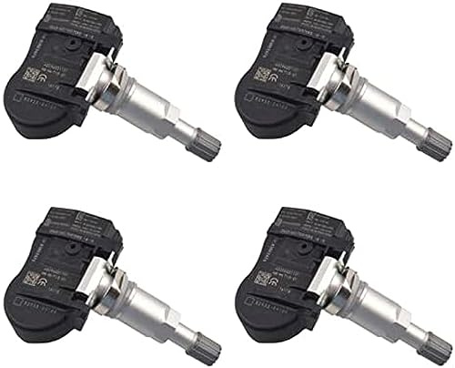 Reifendrucksensor, für Hyundai I20 I30 11–18, für Kia Carens 11–18, 4 Stück Auto-Reifendrucküberwachungssensor TPMS 529333N100