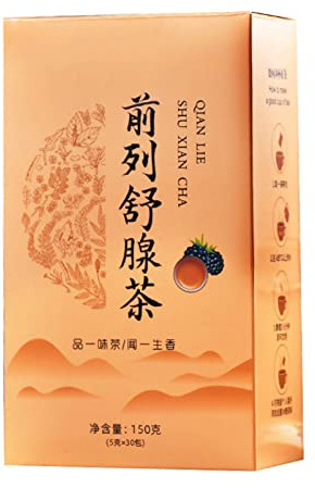 LIZEALUCKY Paquete Individual De Té De Próstata, Té Portátil para La Salud De La Próstata para Hombres, Soporte para La Digestión Después De Las Comidas, 30 Bolsitas De Té Biodegradables