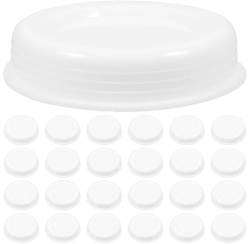 Tofficu 100piezas Tapones Para Tubos Kraft Tapas Redondas Prácticas y Duraderas Para Almacenamiento Seguro