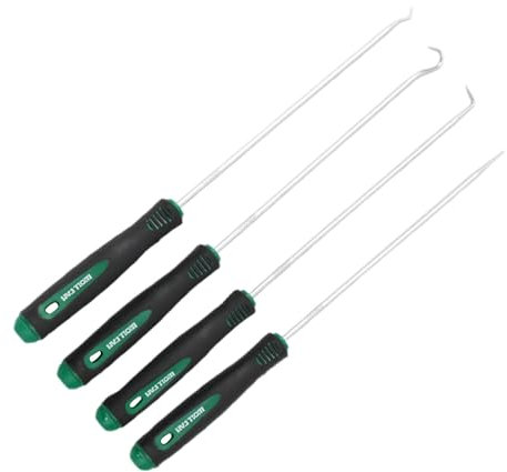 O Ring Design Removal Tool Set, Seal Puller Kit, Sturdy Automotive Pick, Decorative Multipurpose Seal Tool 9.37inches for Repair, Home, Indoor, Outdoor, Work, Green Color