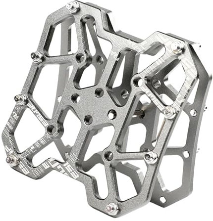 BAHJKASD Clipless Pedal Plattform Adapter Aluminiumlegierung Fahrrad Bike Clipless Pedal Adapter Fahrräder Klicks Pedal Plattform Adapter