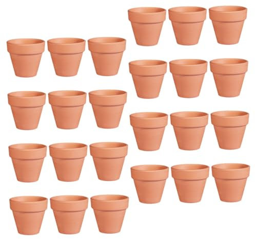 Happyyami 27stücke Keramische Sukkulenten Pflanzentöpfe Atmungsaktive Terracotta Blumentöpfe Für Innen Und Außendekoration Und Leichte Pflanzbehälter Für Ihre Pflanzenpflege