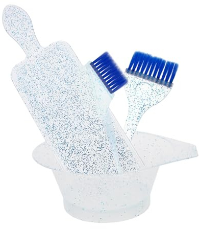 CALLARON Kit De Cuenco y Cepillo Para Teñir El Cabello Juego De Tinte Profesional Para Salón De Belleza Incluye Cuenco Para Mezclar y Cepillo Para Aplicar Color
