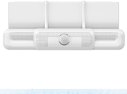SXYCKRUI Deflector Retráctil, Deflector Aire Acondicionado Ajustable para Sistema de Aire Acondicionado Split Montado en la Pared, Anticondensación