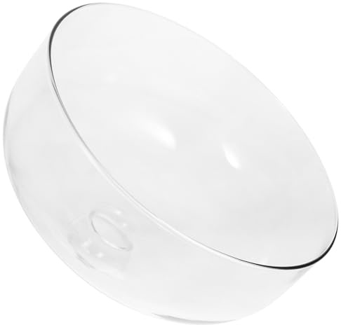 ULTECHNOVO Microwave Oven Glass Lid Tall Food-Grade Cover Splatter Cooking Shield for Plates Protects Against Spills While Reheating