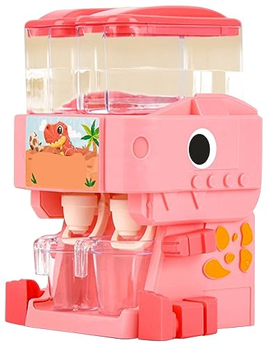 NOENNULL Mini Dispensador de Agua para Niños, Linda Máquina de Agua con Forma de Dinosaurio, Adecuado para Juegos de rol, Decoración de Escritorio de Oficina, Regalos, Juguete de Fuente de Cocina
