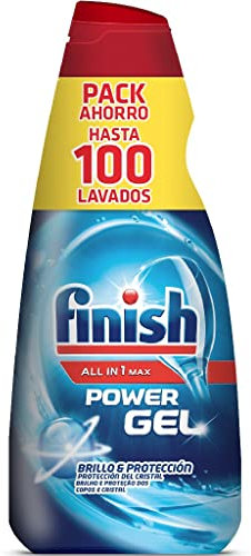 Finish Todo en 1 Plus Lavavajillas, Multicolor, 100 Lavados