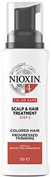 NIOXIN System 4 Scalp & Hair Treatment (100 ml) – volumengebende Leave in Haarpflege für coloriertes, sichtbar dünner werdendes Haar – erfrischendes Kopfhaut Serum für trockene Kopfhaut und Haare