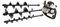Draper 68294 Petrol Earth Auger Kit, Green and Black, One Size