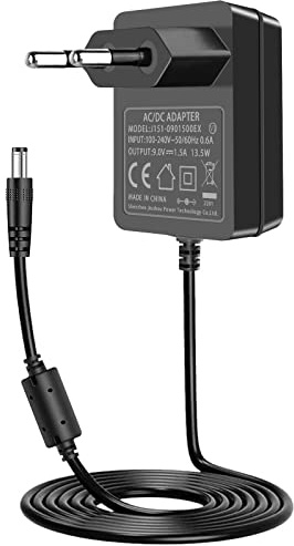 9V Netzteil Netzkabel, kompatibel mit Brother P-Touch Etikettendruckern. | für PT-D210 PT-E100 PT-D200 PT-H110 PT-2030VP PT-1290 PT-1880 Ladegerät, ersetzen AD-24 AD-24ES AD-20 AD- 30 AC DC Adapter.