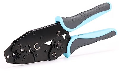 YMYP Crimping Tool For Ignition Cable and Spark Plug Connectors - Ratcheting Wire Crimpers - Max Diameter 8.5mm