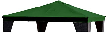 KOEM Telo di Ricambio per Gazebo (Elegant 3x3 Verde)