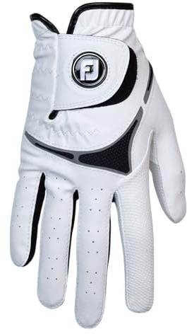 FootJoy GT Xtreme Women's Golf Glove, White, M, Right Hand (for Left Handed Golfer)