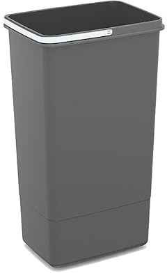 EKOTECH Ersatzeimer 26 Liter Abfallvolumen für MEGA und FREE JAZZ 30 Inox in oriongrau/Mülleimer