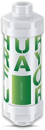 Filtro per soffione doccia con vitamina C, ammorbidente per l'acqua dura, idratante per la pelle, aromaterapia, facile da installare, si adatta a qualsiasi soffione (pino)