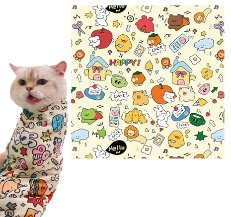 Katzenpflege-Wickeltuch, multifunktional, zum Füttern, Medizin, magisches Tuch für Katzen, selbstklebend, Anti-Bissschutz, kratzfest, Anti-Entkommen, beruhigendes Wickeltuch (XL, A1)