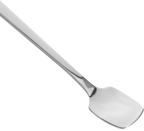 Alipis Stainless Steel Long Handle Head Spoon – Kitchen Utensil for Coffee, Tea, Ice Cream, Desserts & Serving – Reusable and Easy to Clean