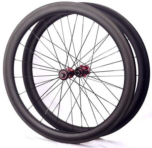 700C kolfiberhjul landsvägscykel hjul set 50 mm ramhöjd V-broms väg cykel hjulset