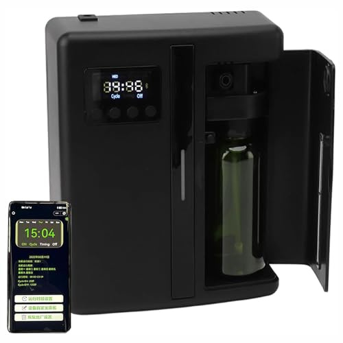 Smart - Difusor de aceites esenciales Bluetooth, 160 ml, máquina de aroma sin agua para atomización automática, ideal para relajarse en el hogar y la oficina