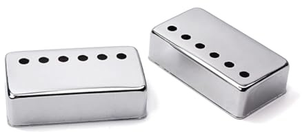 Milisten 2stücke Metall-tonabnehmerabdeckung für Humbucker Schützt Pickup Langlebig und Robust Passend Gitarren