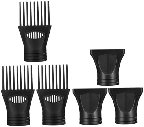 Healifty Ugelli per Asciugacapelli in Nylon Ricambi Riutilizzabili per Attacco Accessorio per Styling dei Capelli