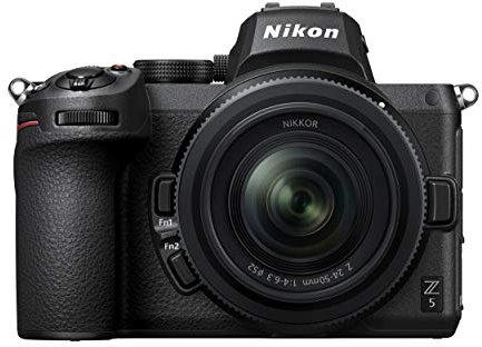 Nikon Z5 + Z 24-50mm + FTZ Kit Mirrorless Camera Kit (273-point Hybrid AF, 5-axis in-body optical image stabilisation, 4K movies, Dual card slots) VOA040K003