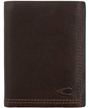 camel active Osaka Herren Geldbörse RFID Hochformat Leder Mittelgroß Braun