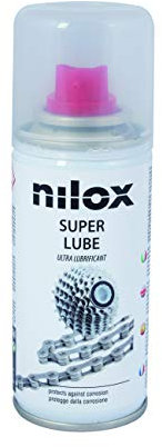 Nilox Super Lube, Schmiermittel für Motorrad, Fahrrad, E-Bike und Scooter, verschleißfest, wasserfest, Schmiermittel für Fahrräder, Korrosionsschutz