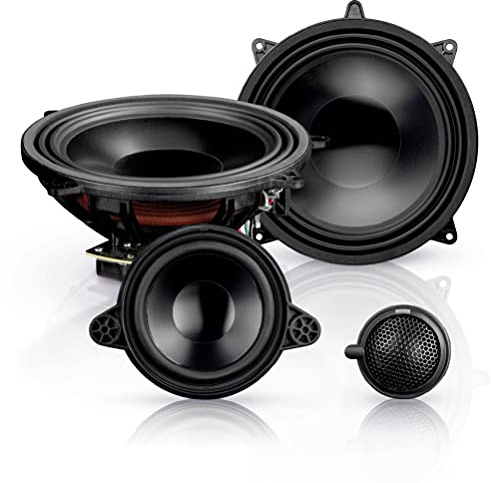 EMPHASER EM-MBF3: Plug & Play Lautsprecher Set, kompatibel mit Mercedes Benz Sprinter (VS30 / W907), einfach einzubauendes 16,5 cm 2 Wege Komponenten System Plus Center Speaker