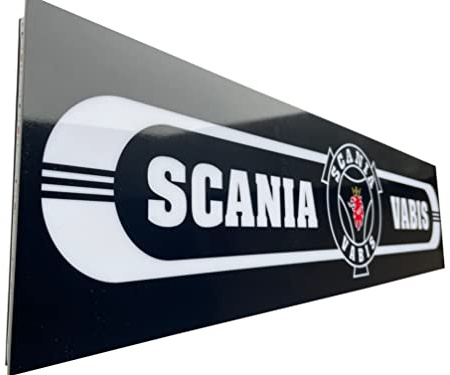 Scania Led Schild mit einstellbarer Lichtleistung