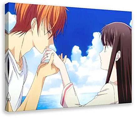 Anime Fruit Basket Poster 26 Canvas Poster Bedroom Decor Sports Landscape Office Room Decor Gift Frame-style 24x36inch(60x90cm)