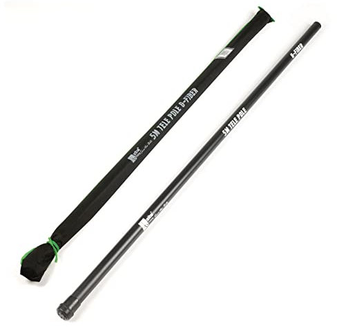 Zite Fishing Stipprute 5 m – Teleskoprute Stippe Glasfaser mit Spitzenring – Basic Teleskoprute zum Stippangeln mit Stoff-Futteral