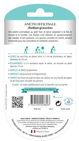 Graines Aneth BIO Les Doigts Verts