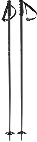 HEAD Unisex vuxen kore svart antracit skidstavar, svart/antracit, 110 cm