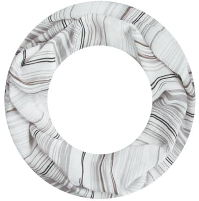 Majea Loop Schal Damen Schlauchschal Halstuch schmaler Loopschal (880051) (grau 8)