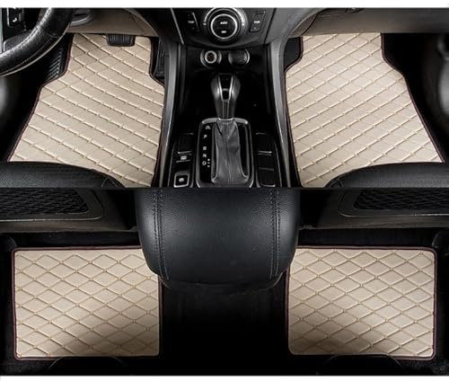 Auto Fußmatten, für Jeep Avenger 2023 – 2024 Auto Schmutzmatte Abriebfest Rutsch Matten Passgenau Teppichunterlage Innen Protect Zubehör,C