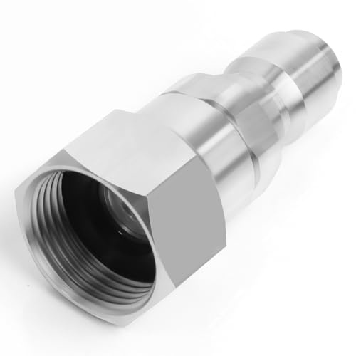 Pressure Washer Quick Connect Swivel Fitting M22 to 3/8 Quick Connect for Pressure Washer, 5000 PSI